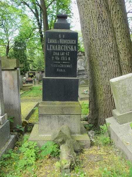 Zdjęcie grobu Emma Lenarcińska (2)