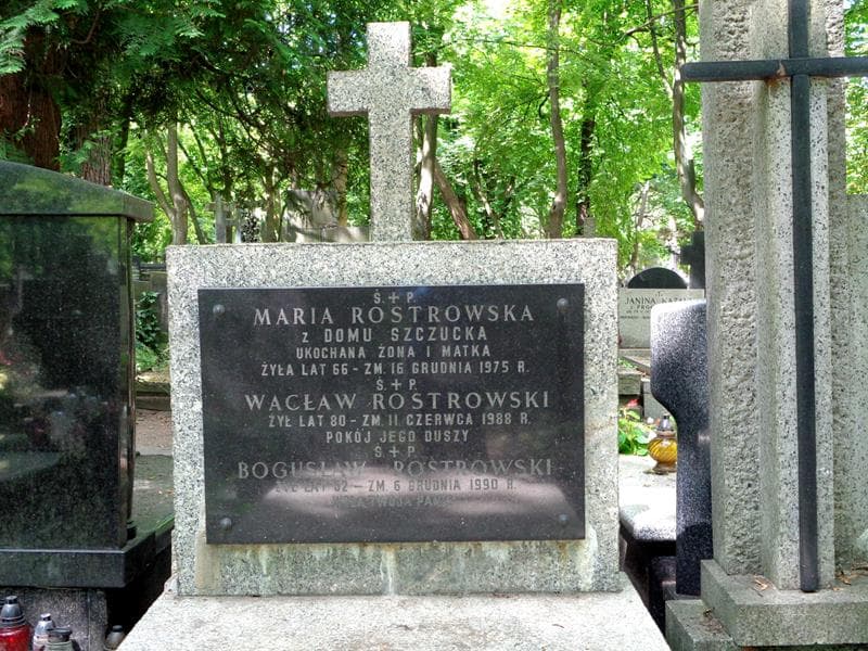 Zdjęcie grobu Maria Rostrowska (2)