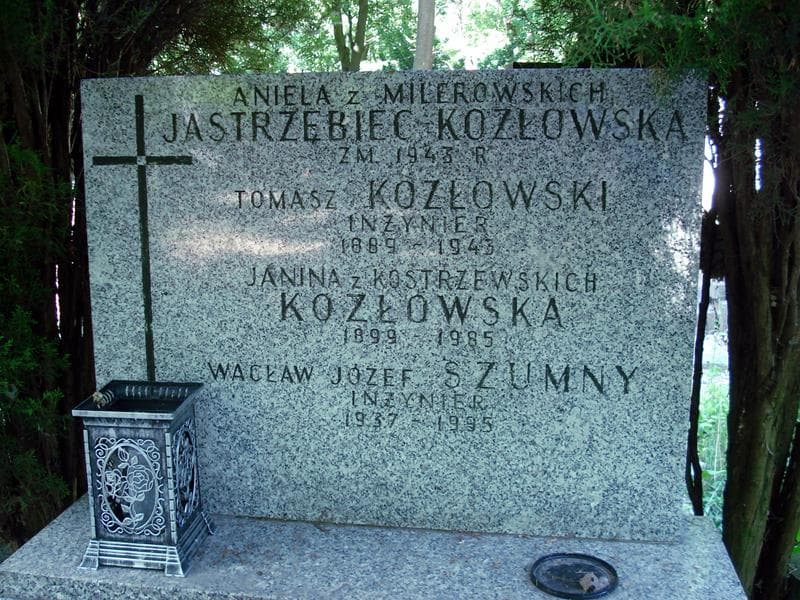 Zdjęcie grobu Aniela Jastrzębiec - Kozłowska (1)