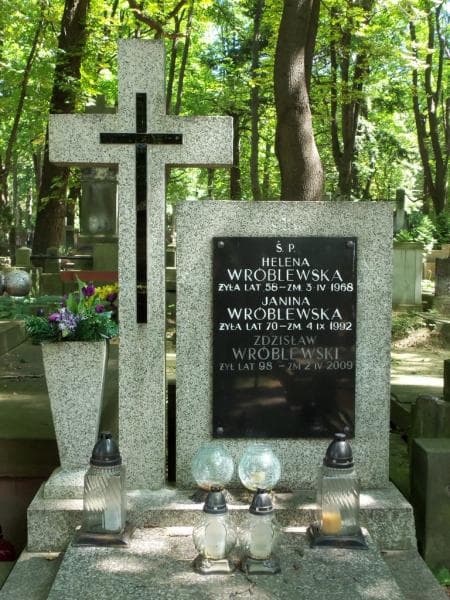 Zdjęcie grobu Janina Wróblewska (2)
