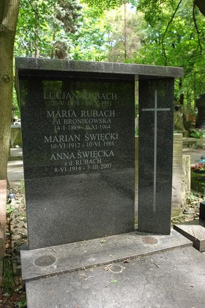 Zdjęcie grobu Lucjan Rubach (2)