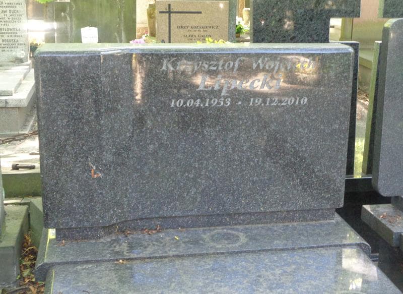 Zdjęcie grobu Krzysztof Wojciech Lipecki (2)
