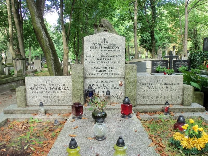 Zdjęcie grobu Leon Walęcki (2)
