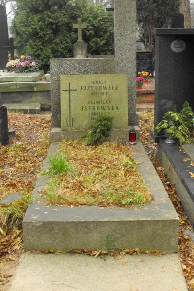 Zdjęcie grobu: Ignacy Józefowicz