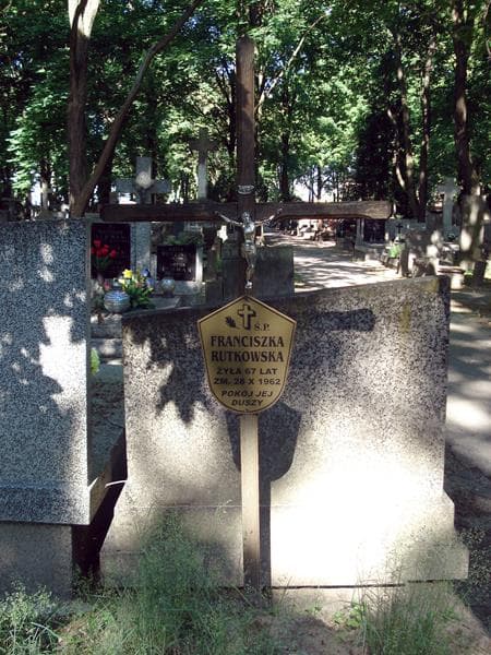 Zdjęcie grobu Franciszka Rutkowska (1)