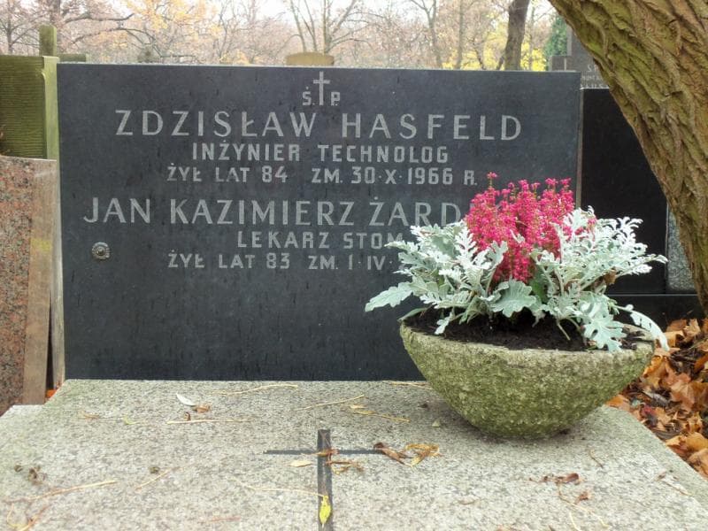 Zdjęcie grobu Zdzisław Hasfeld (2)