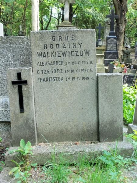 Zdjęcie grobu Aleksander Walkiewicz (2)