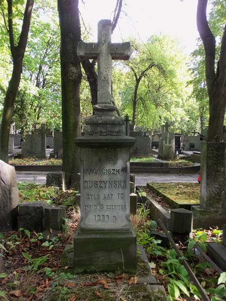 Zdjęcie grobu Franciszka Duszyńska (2)