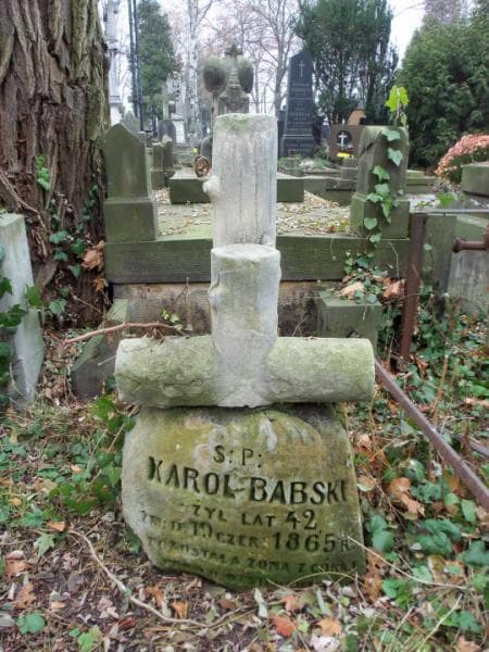 Zdjęcie grobu Karol Babski (1)