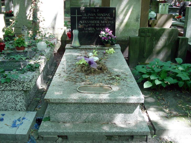 Zdjęcie grobu: Aleksander Macias