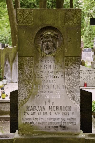Zdjęcie grobu Marjan Herbich (2)