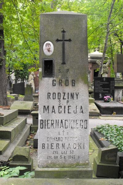Zdjęcie grobu Eugenja Biernacka (1)