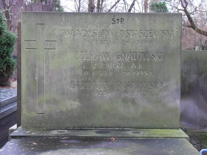 Zdjęcie grobu Władysław Ostaszewski (2)