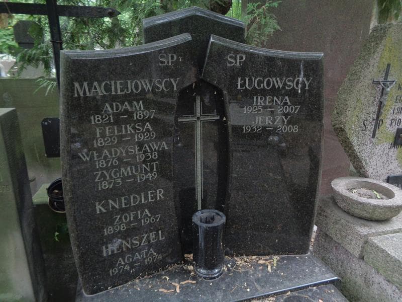 Zdjęcie grobu Władysława Maciejowska (2)