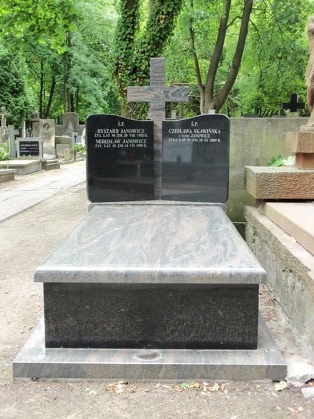 Zdjęcie grobu: Ryszard Janowicz