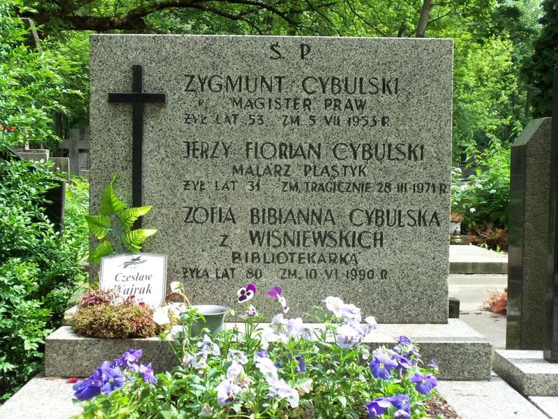 Zdjęcie grobu Jerzy Florian Cybulski (2)