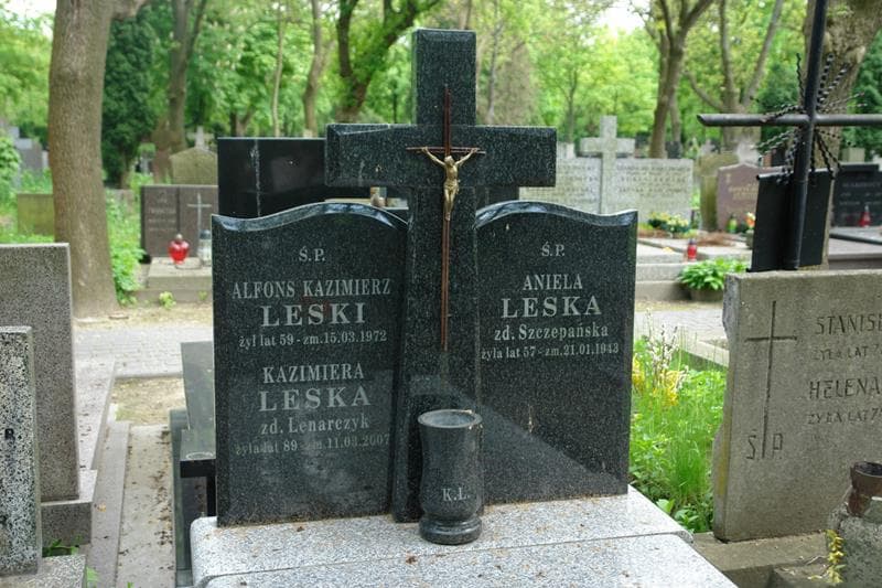 Zdjęcie grobu Aniela Leska (2)