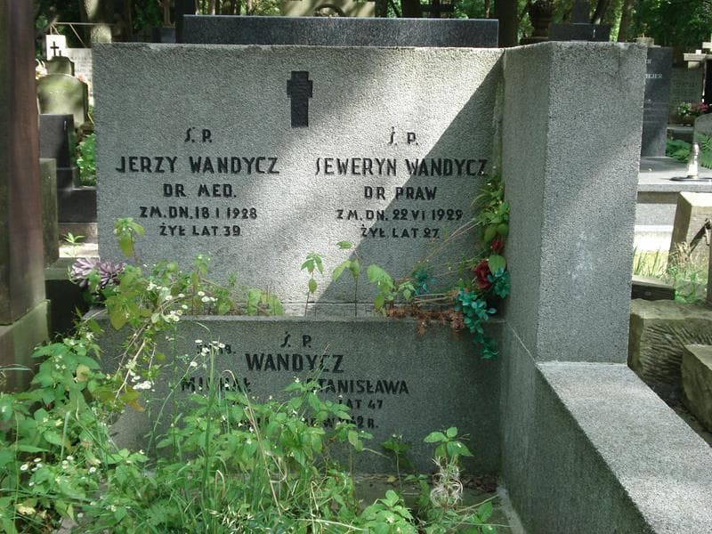 Zdjęcie grobu Seweryn Wandycz (2)