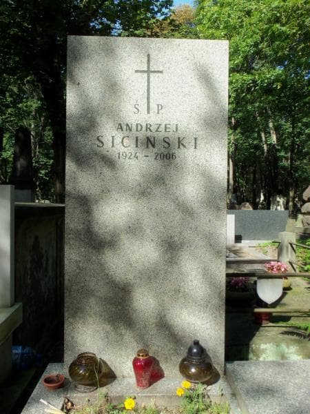 Zdjęcie grobu Andrzej Siciński (2)