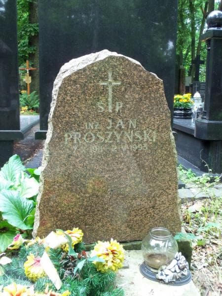 Zdjęcie grobu Jan Prószyński (2)