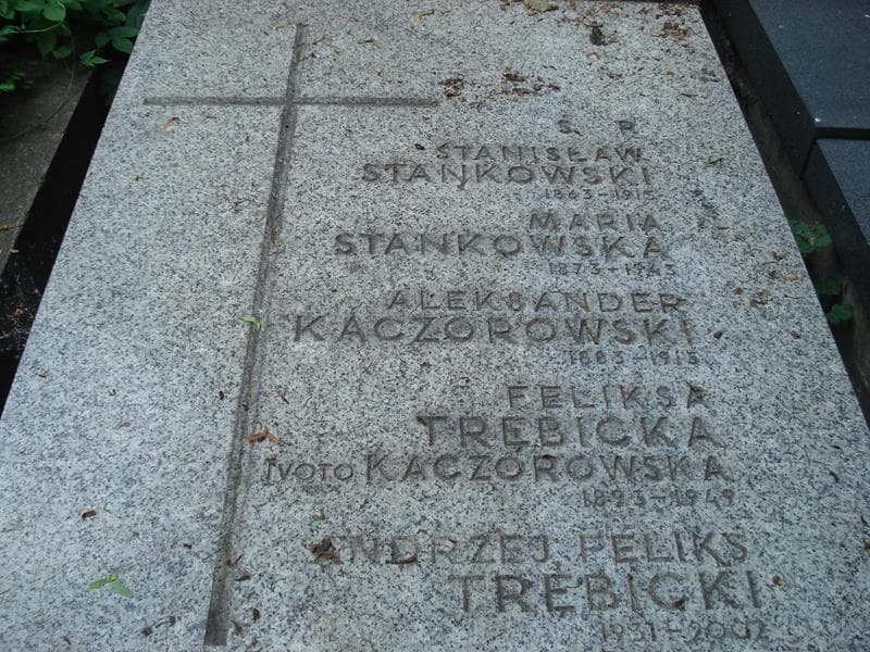 Zdjęcie grobu Feliksa Trębicka (1)