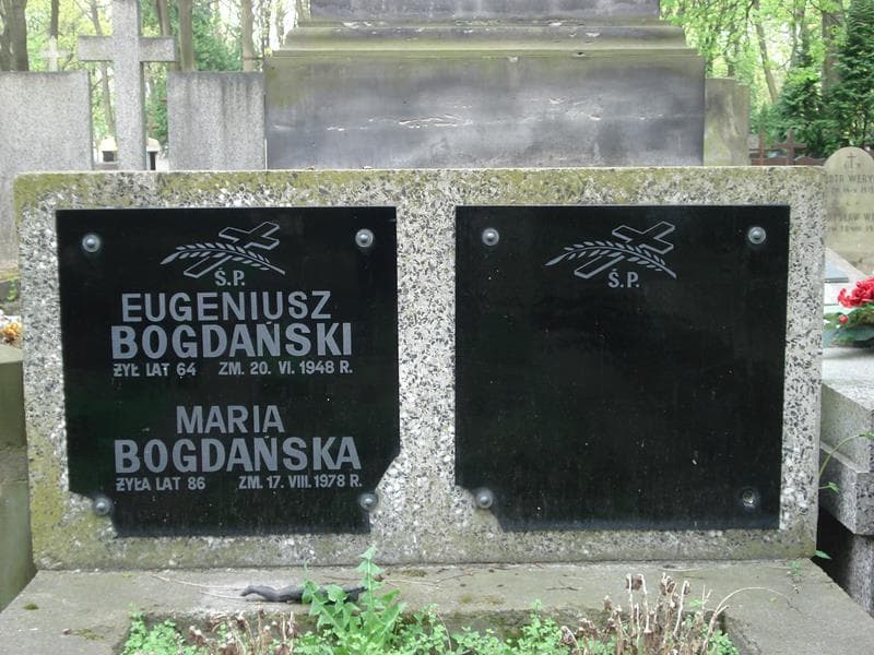 Zdjęcie grobu Eugeniusz Bogdański (1)