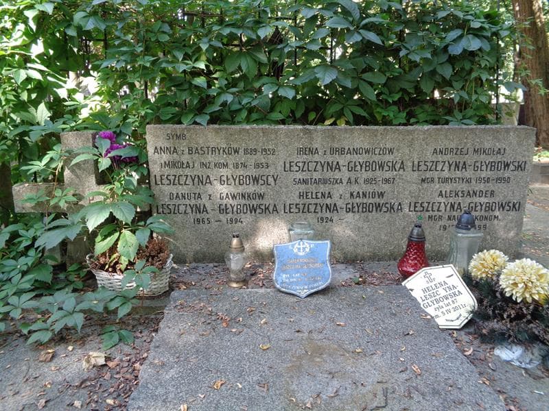 Zdjęcie grobu Danuta Leszczyna - Głybowska (2)