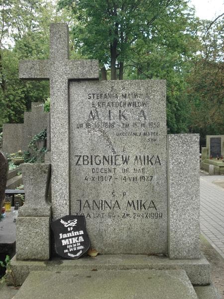 Zdjęcie grobu Janina Mika (2)