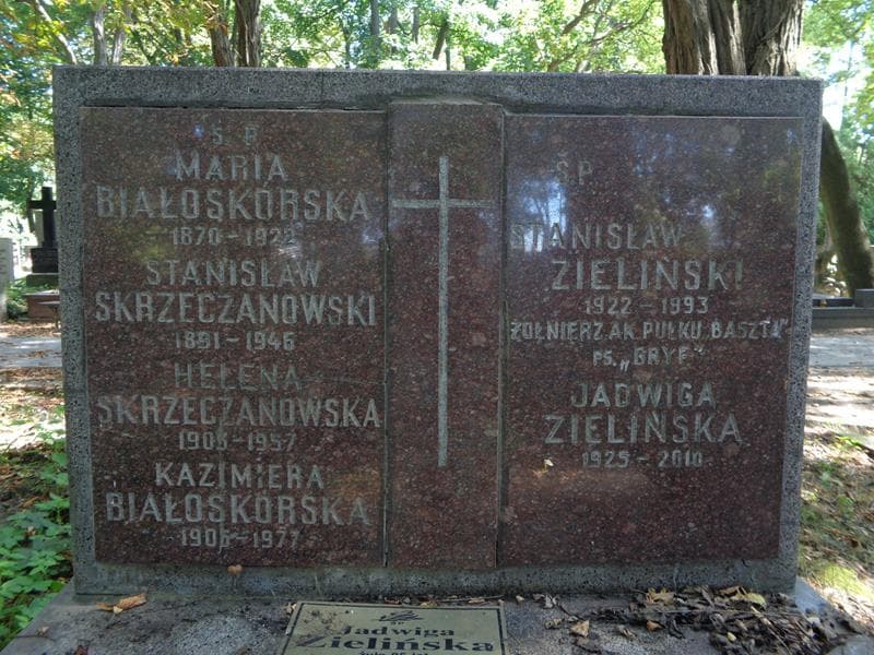 Zdjęcie grobu Maria Białoskórska (2)