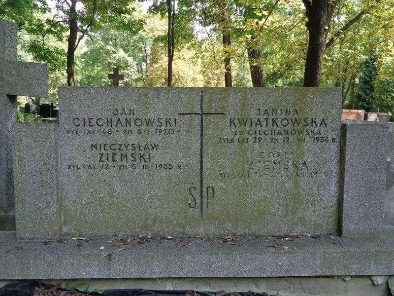 Zdjęcie grobu Jan Ciechanowski (2)