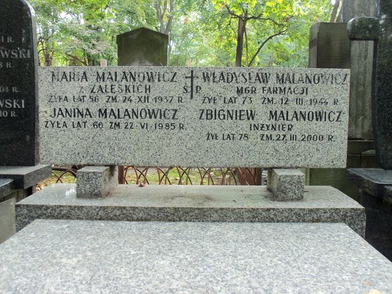 Zdjęcie grobu Zbigniew Malanowicz (2)