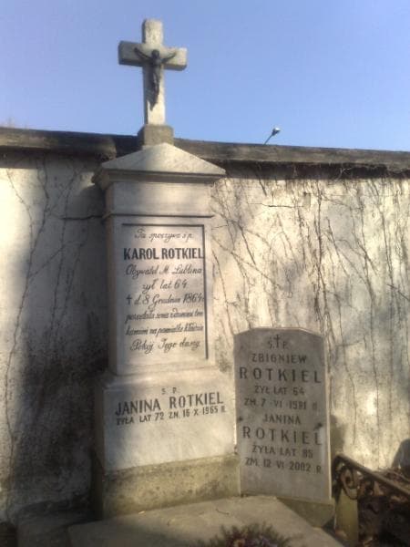 Zdjęcie grobu Janina Rotkiel (1)