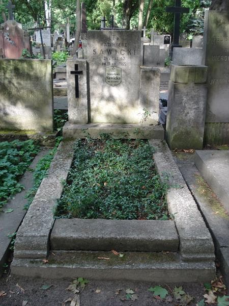 Zdjęcie grobu Kazimierz Sawicki (1)