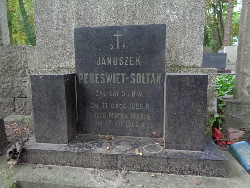 Zdjęcie grobu Januszek Pereświet - Sołtan (1)