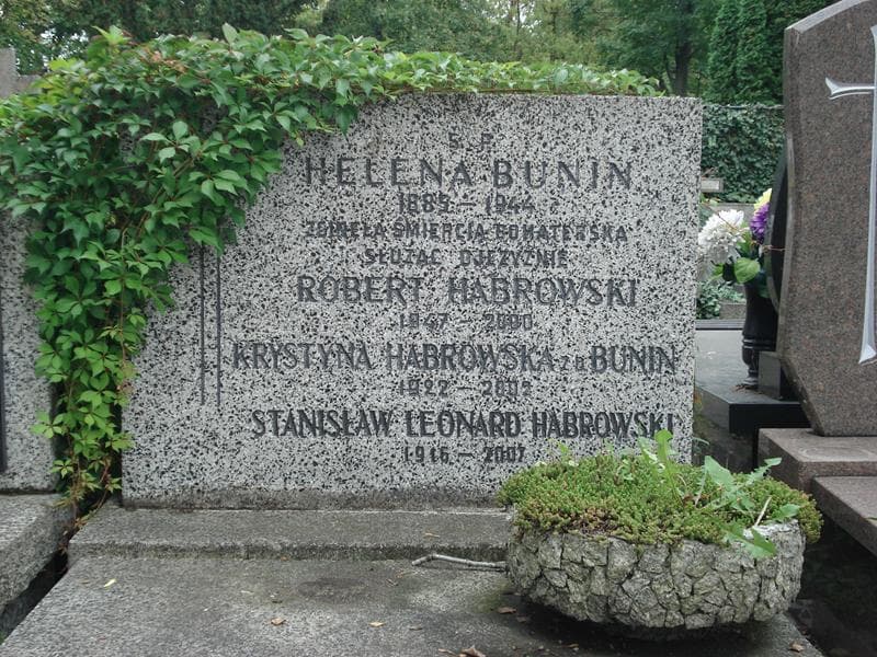 Zdjęcie grobu Helena Bunin (2)
