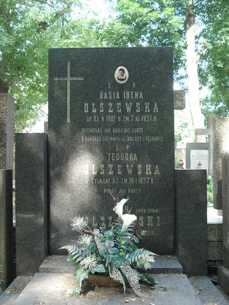 Zdjęcie grobu Teodora Olszewska (1)