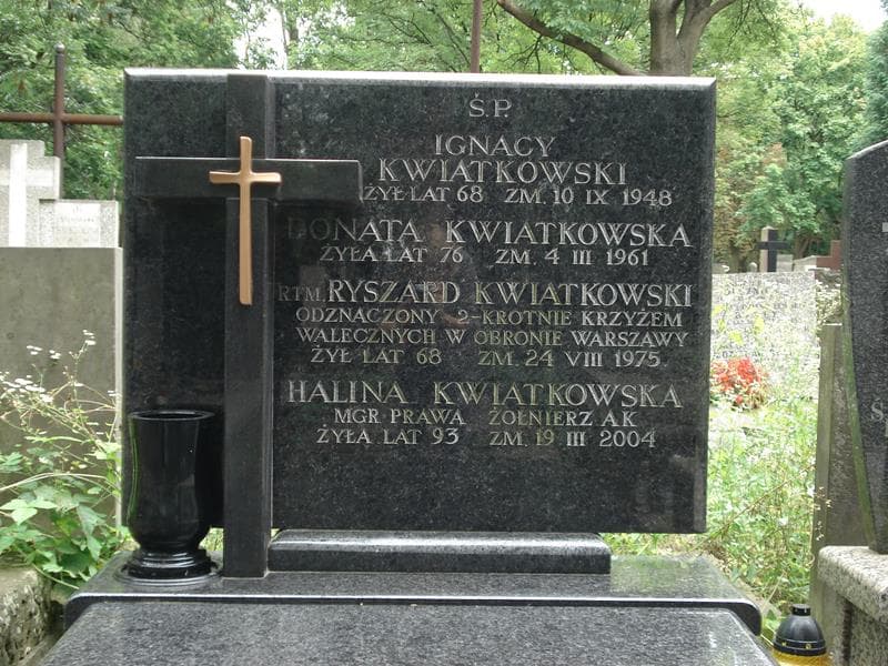 Zdjęcie grobu Ignacy Kwiatkowski (2)