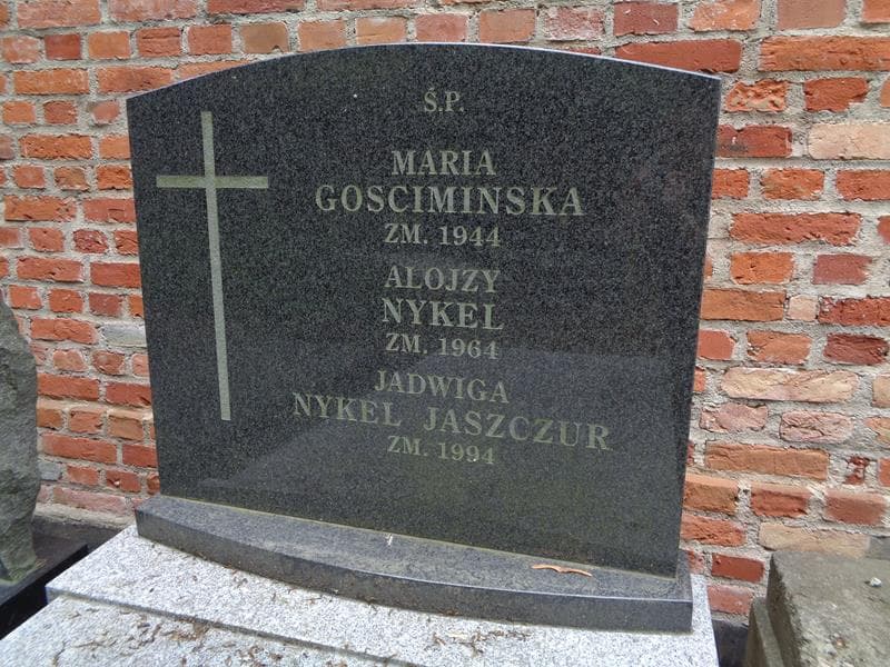 Zdjęcie grobu Maria Gosciminska (2)