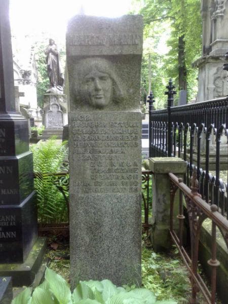 Zdjęcie grobu Aleksander Mann (2)