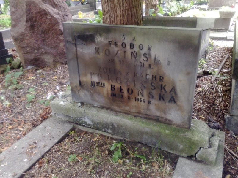 Zdjęcie grobu Zofia Błońska (1)