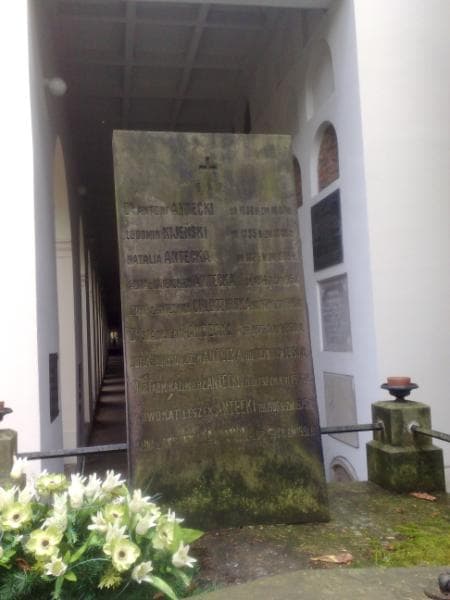 Zdjęcie grobu Antoni Antecki (1)