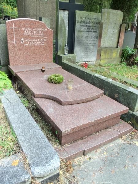 Zdjęcie grobu Leonarda Halik (1)