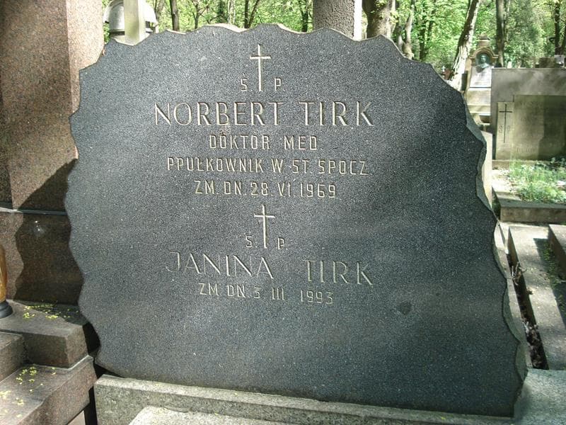 Zdjęcie grobu Janina Tirk (1)