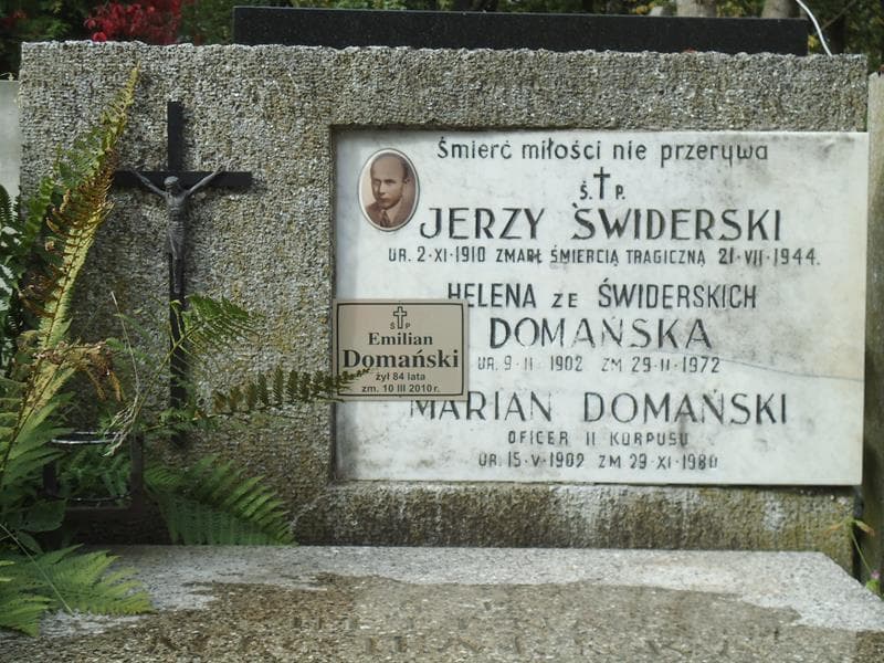 Zdjęcie grobu Marian Domański (2)