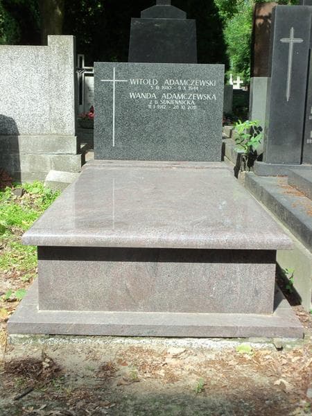 Zdjęcie grobu: Witold Adamczewski
