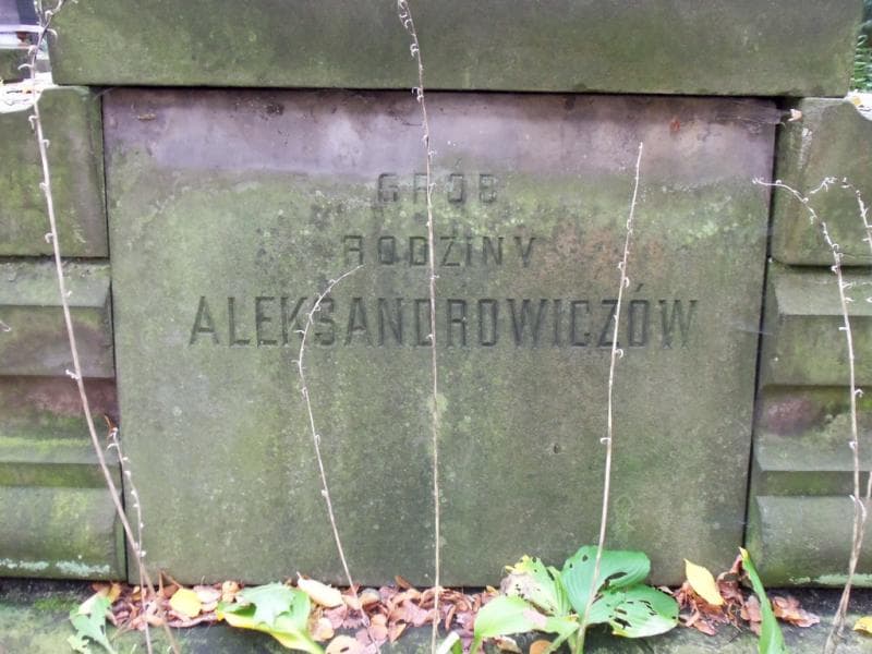 Zdjęcie grobu Aleksandrowiczowie (2)