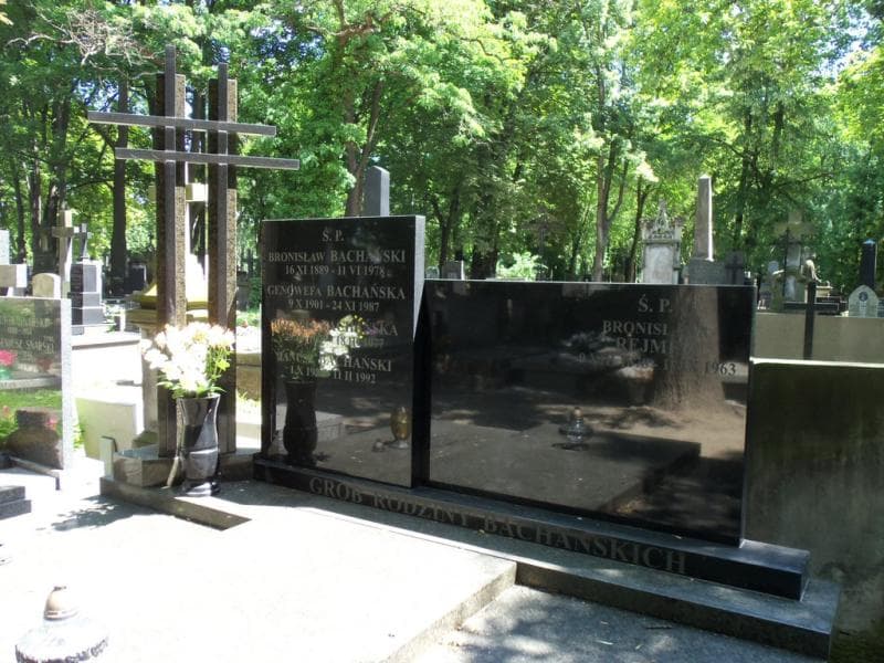 Zdjęcie grobu Bronisław Bachański (2)