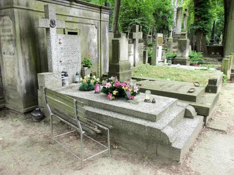 Zdjęcie grobu Eugeniusz Białobrzeski (1)