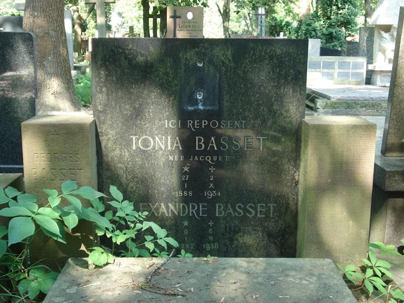 Zdjęcie grobu Alexandre Basset (2)