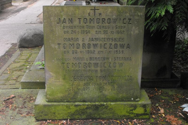 Zdjęcie grobu Jerzyk Tomorowicz (2)